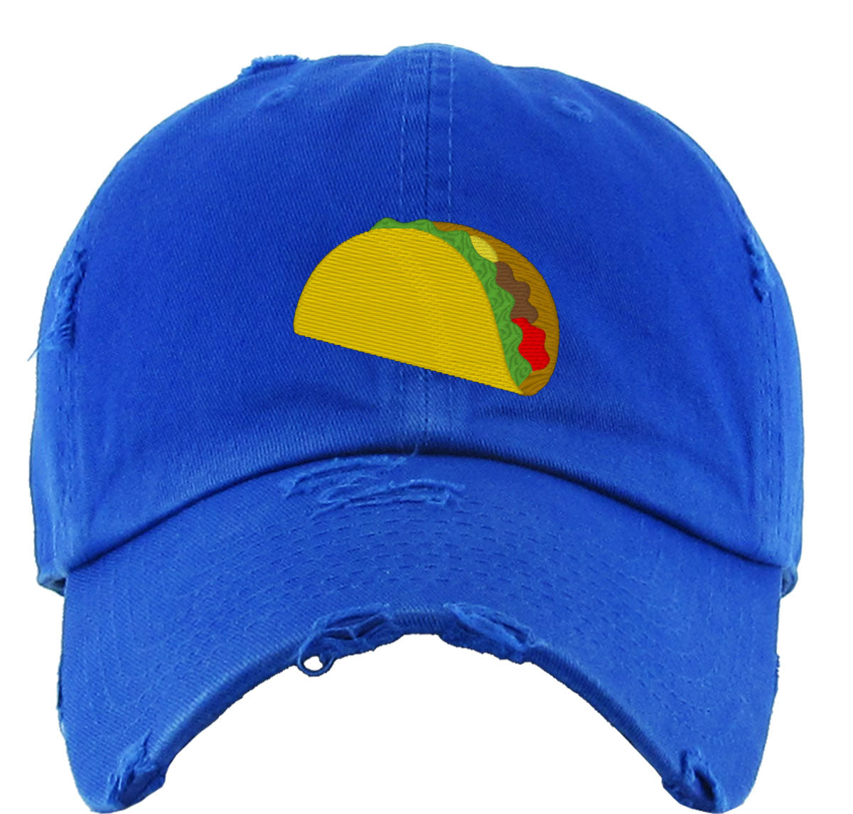 Mexico Symbols Taco Vintage Baseball Cap