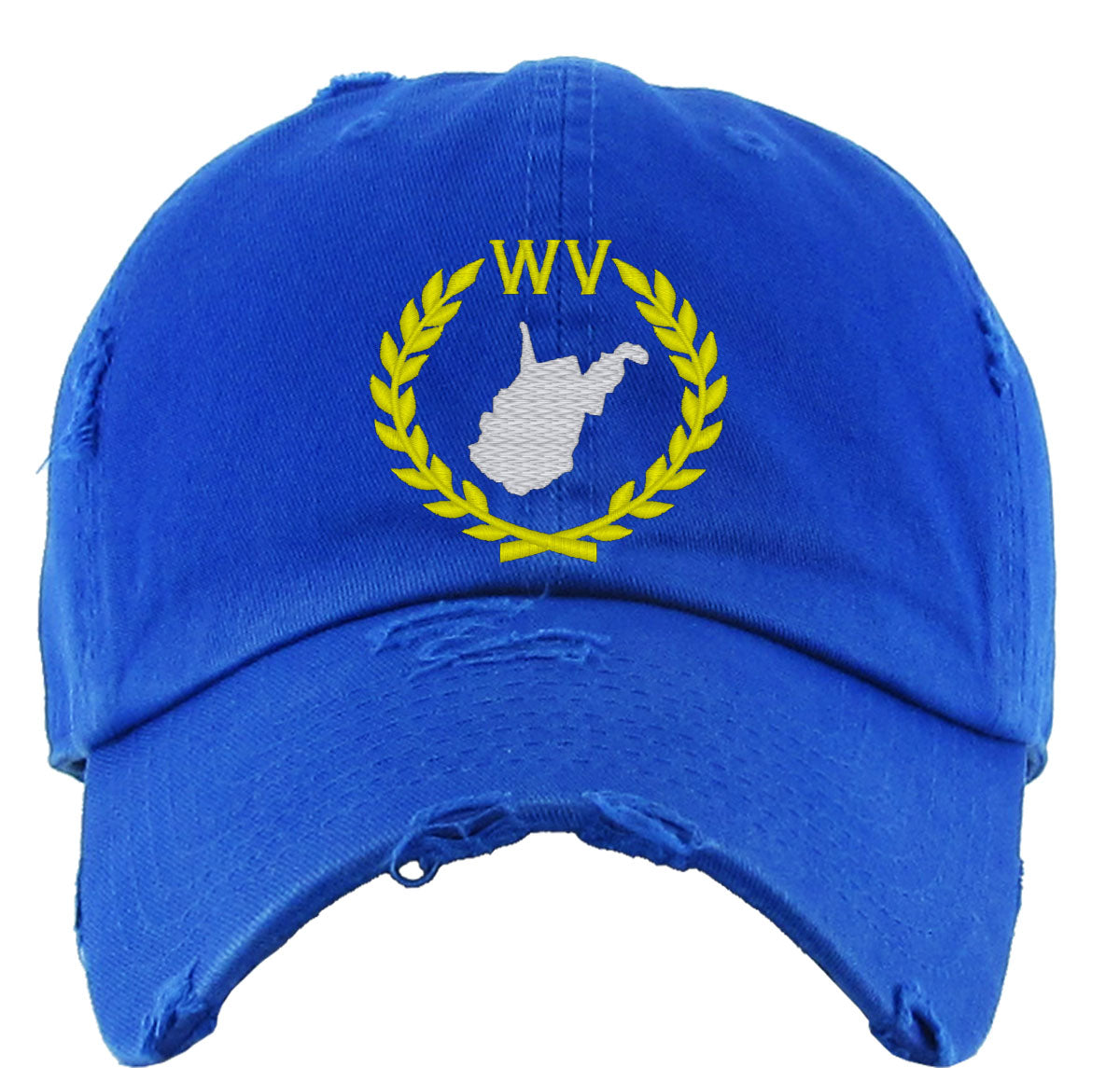 West Virginia State Vintage Baseball Cap