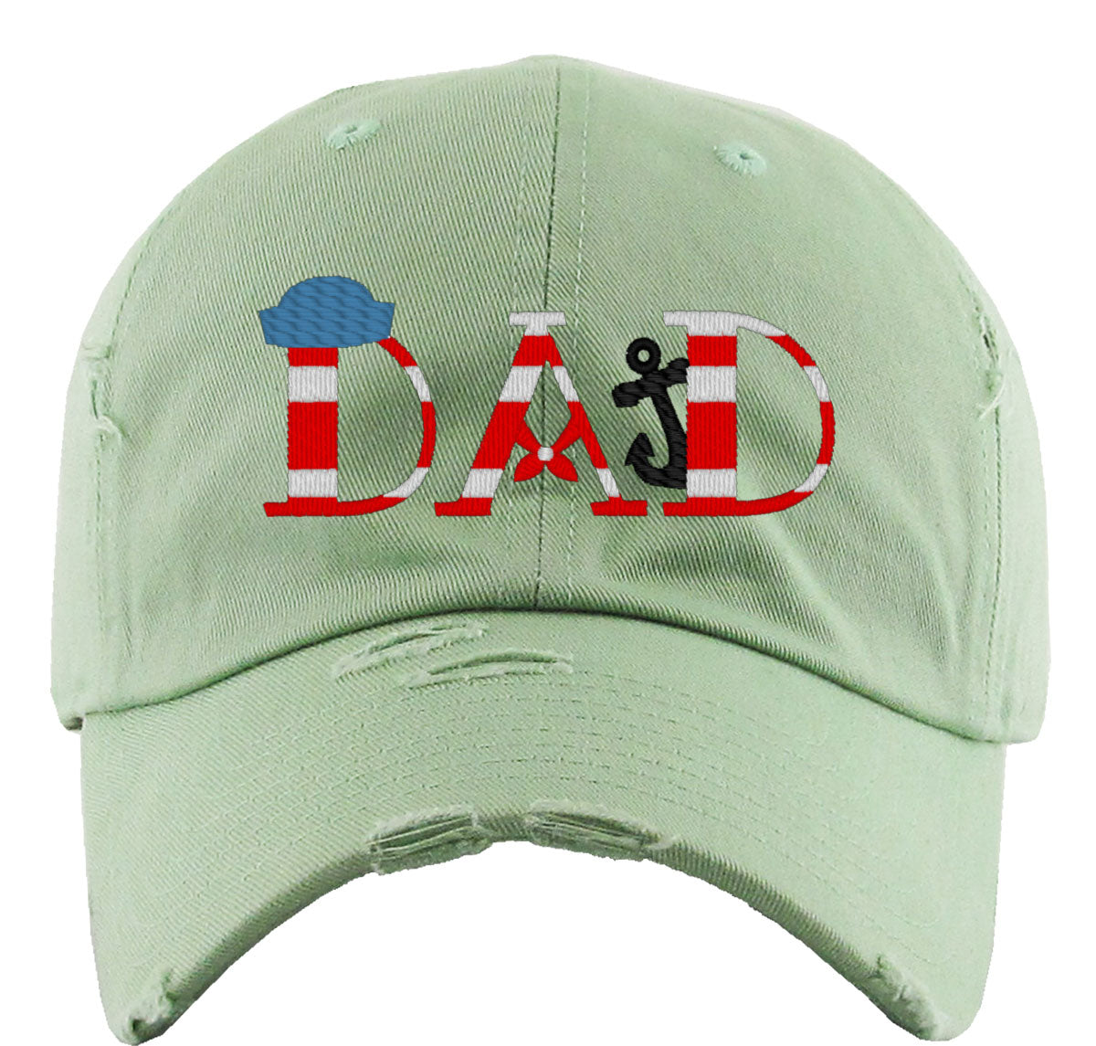 Sailor Dad Father's Day Vintage Baseball Cap