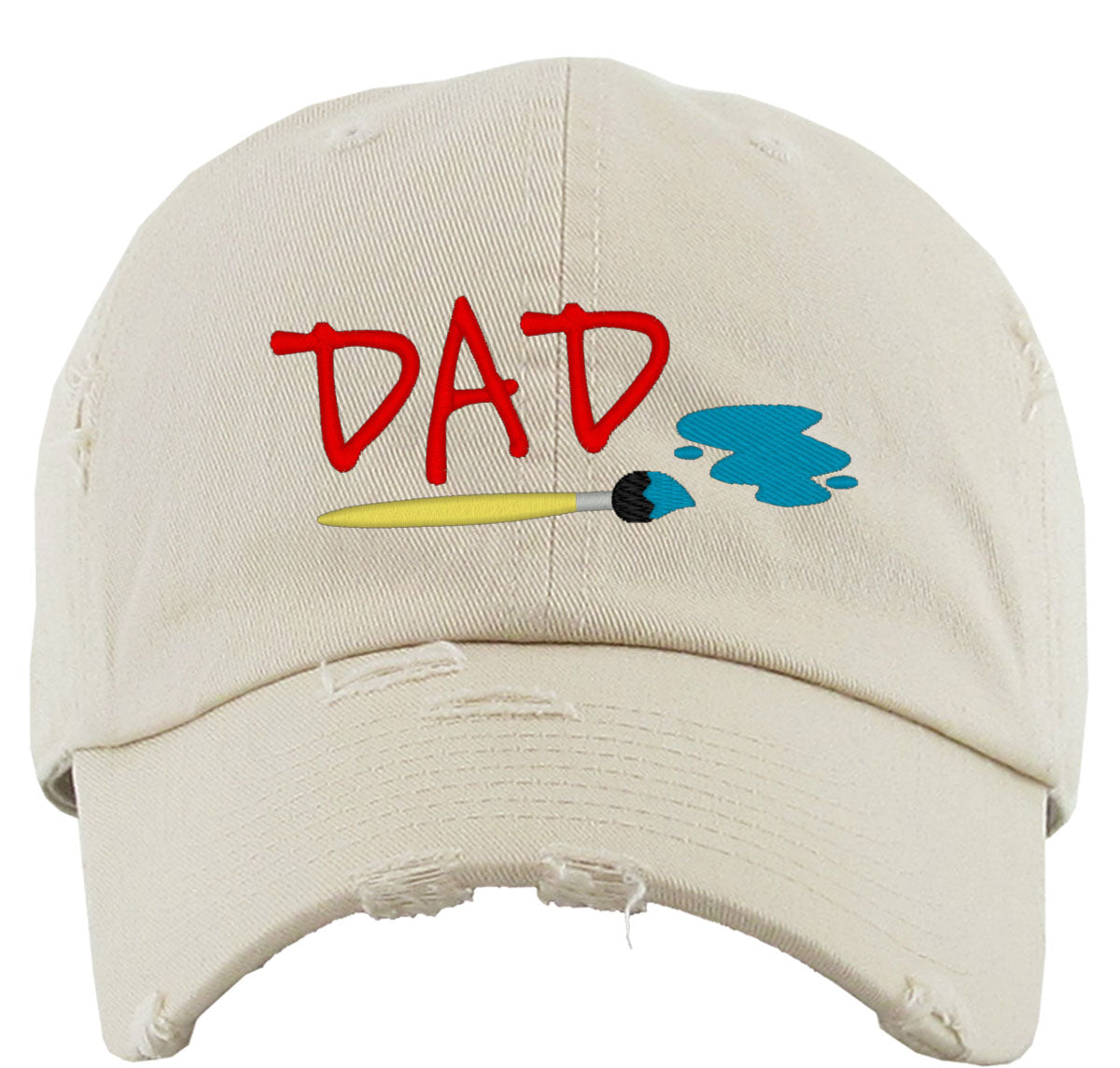 Painting Artist Dad Father's Day Vintage Baseball Cap