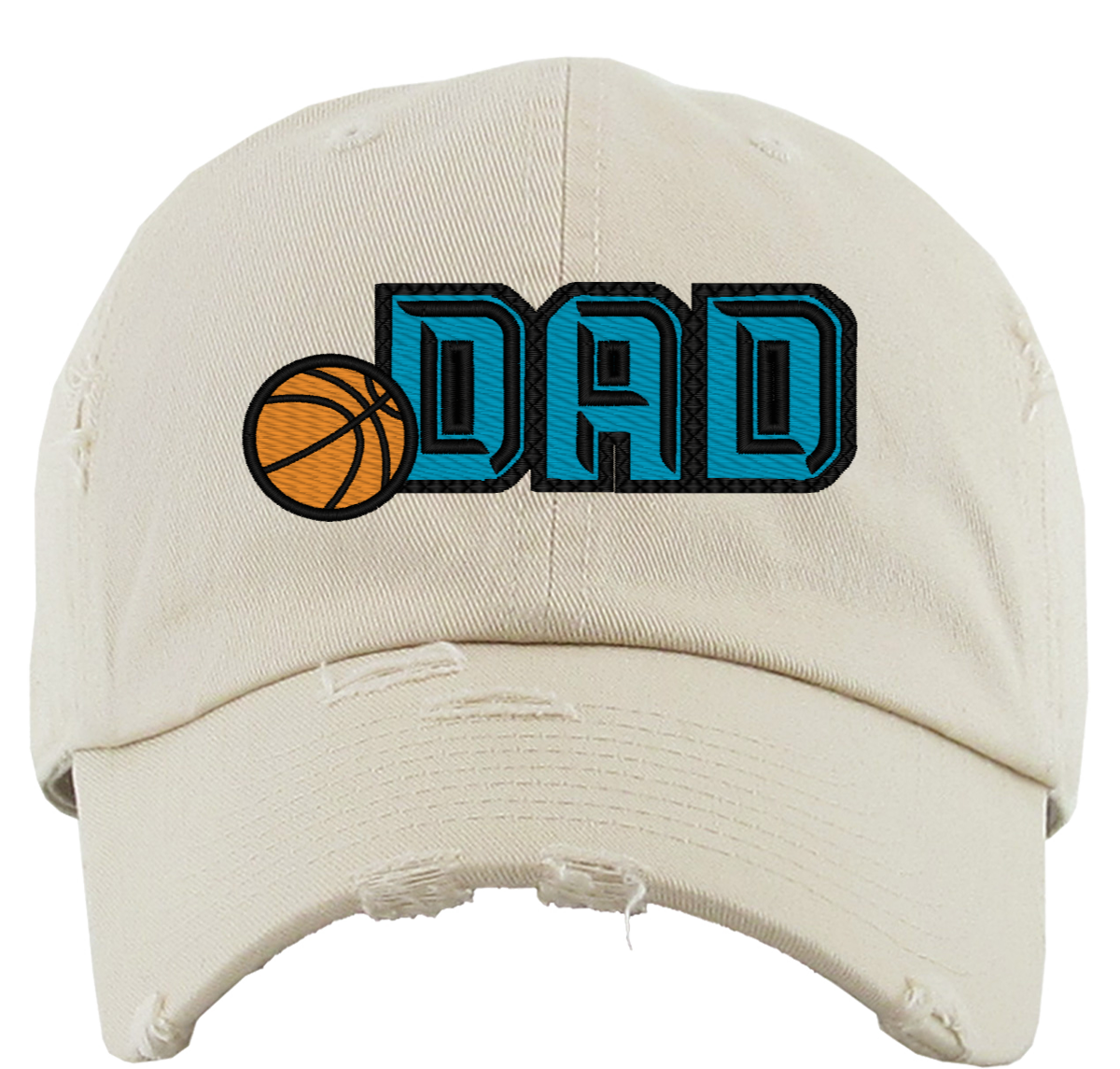 Basketball Dad Father's Day Vintage Baseball Cap