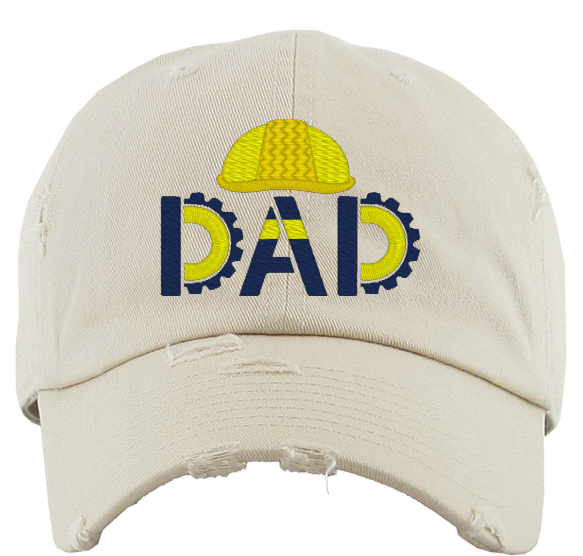 Engineer Dad Father's Day Vintage Baseball Cap