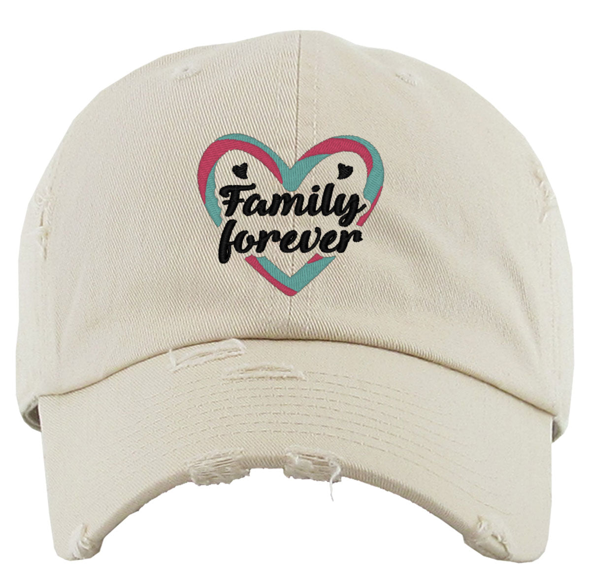Family Forever Vintage Baseball Cap