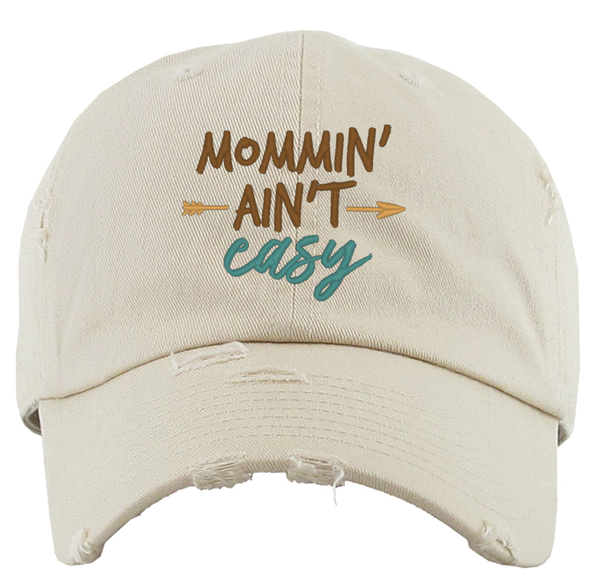 Mommin' Ain't Easy Mother's Day Vintage Baseball Cap