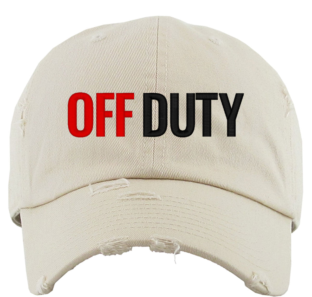 Off Duty Vintage Baseball Cap