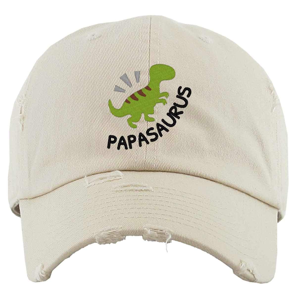 Papasaurus Father's Day Vintage Baseball Cap