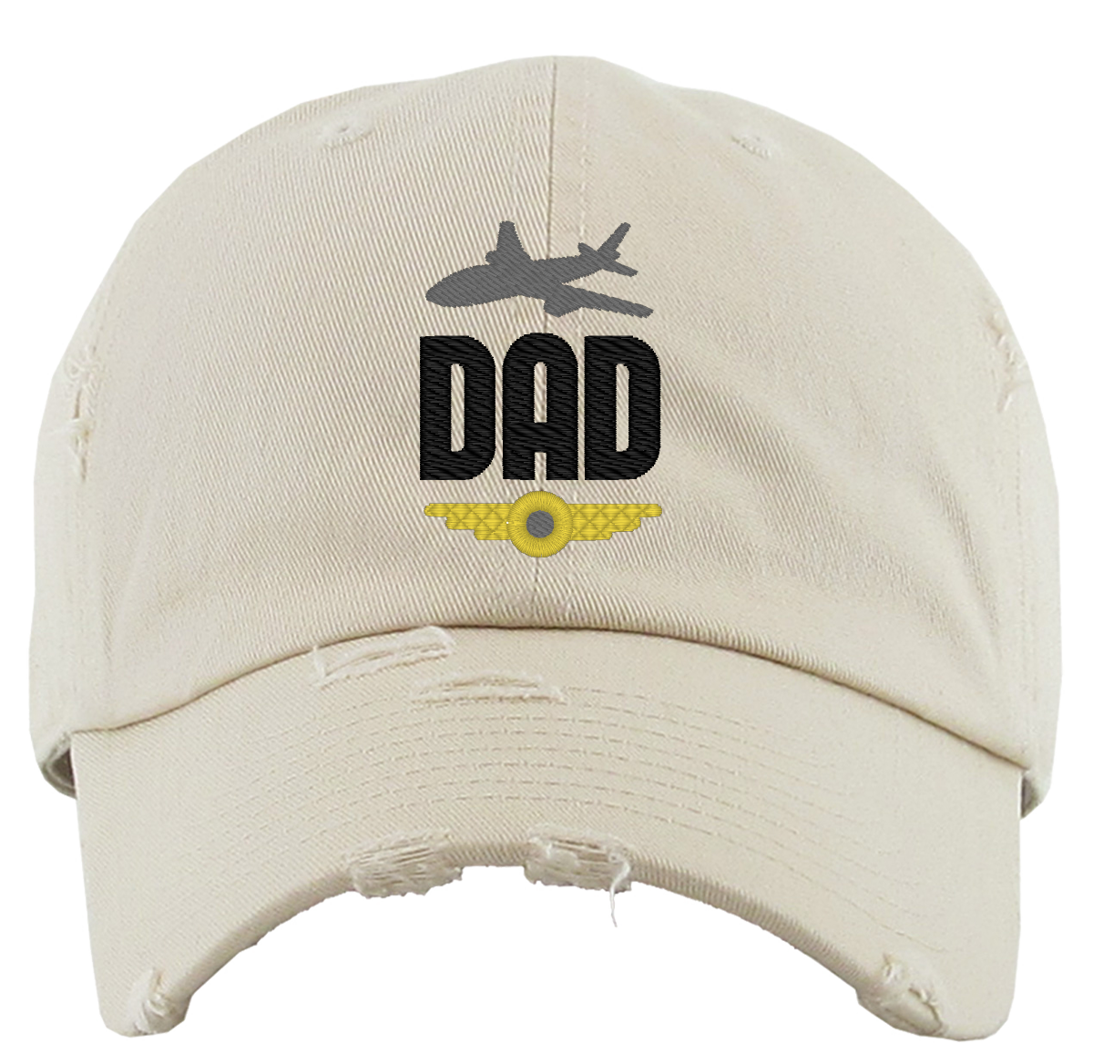 Pilot Dad Father's Day Vintage Baseball Cap