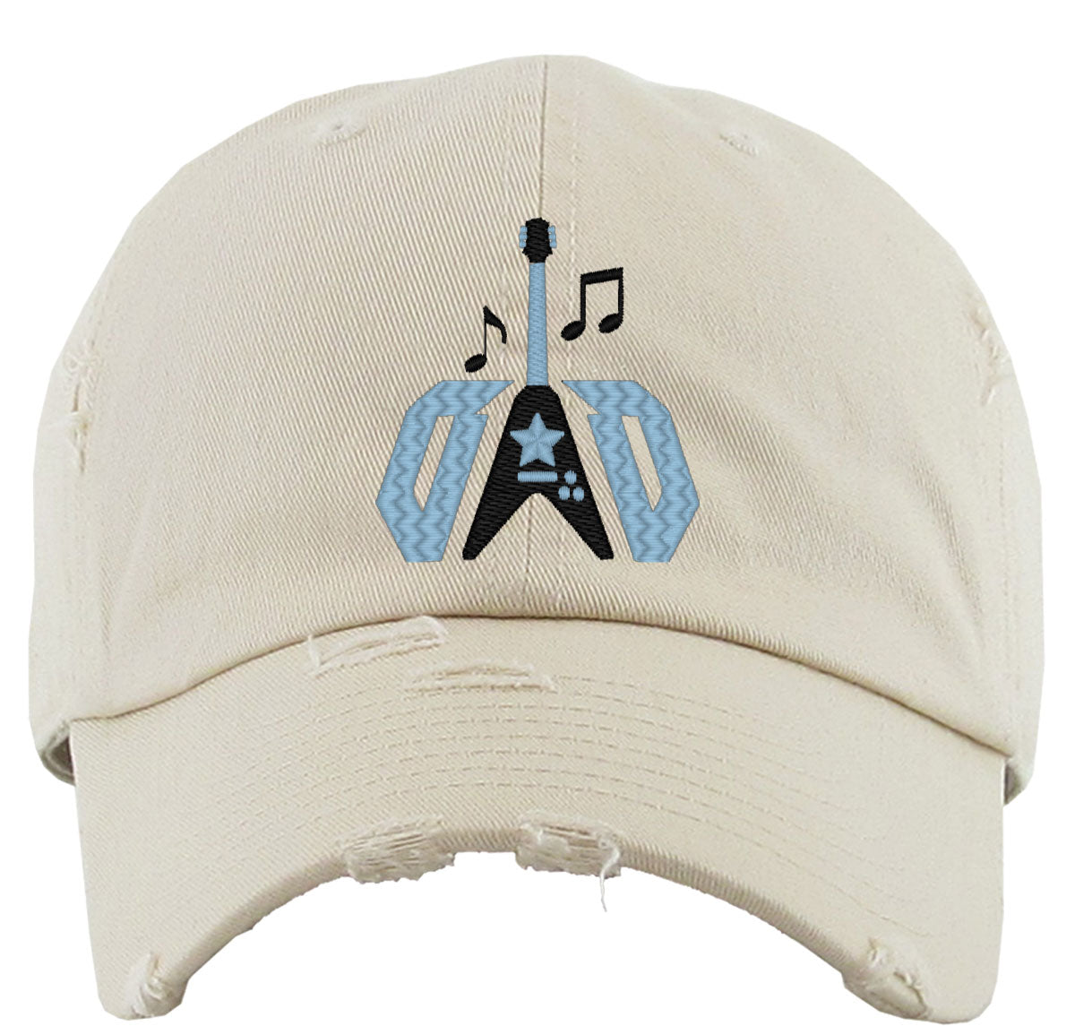 Rocker Dad Father's Day Vintage Baseball Cap