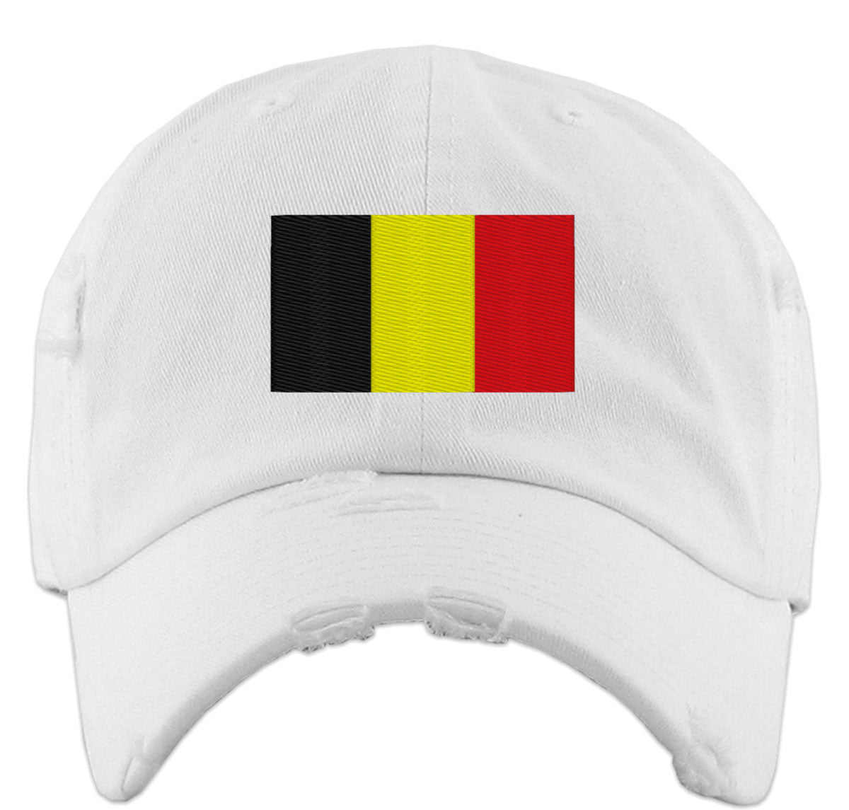 Belgium Flag Vintage Baseball Cap