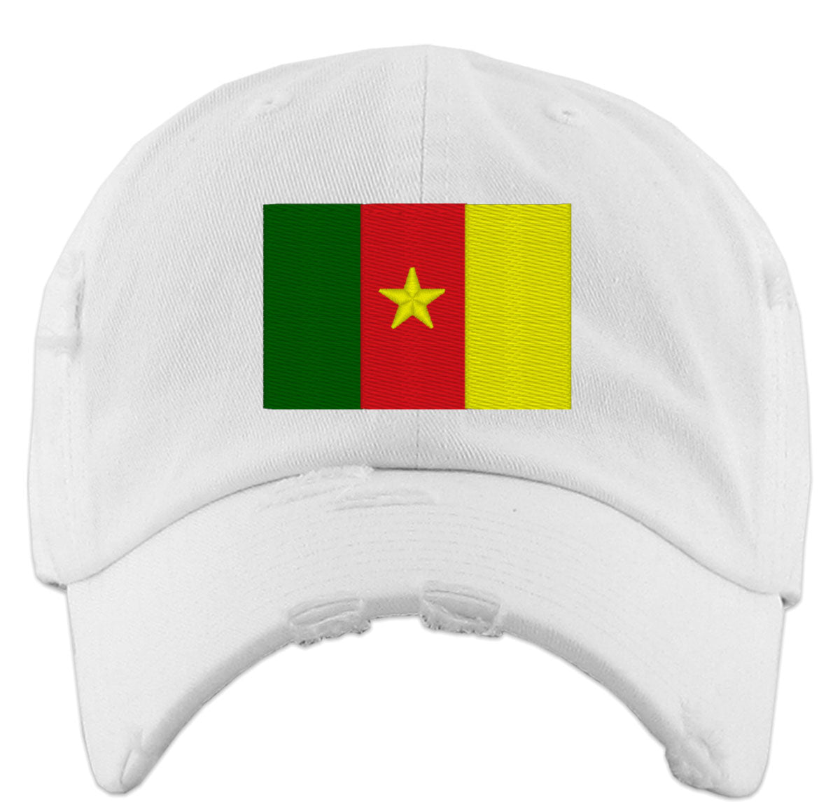 Cameroon Flag Vintage Baseball Cap