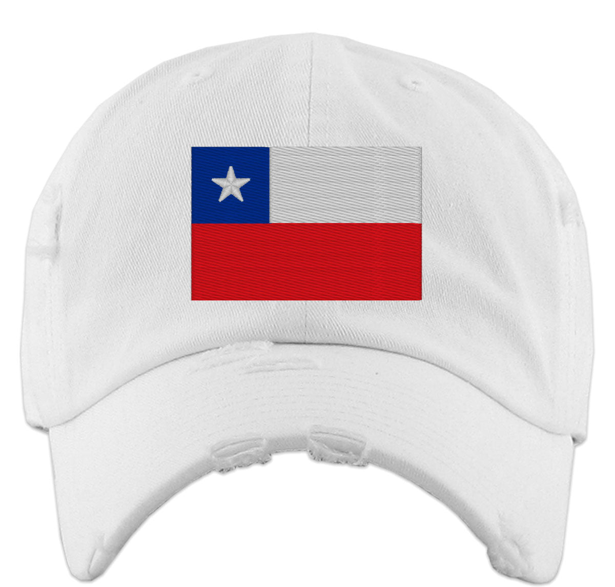 Chile Flag Vintage Baseball Cap