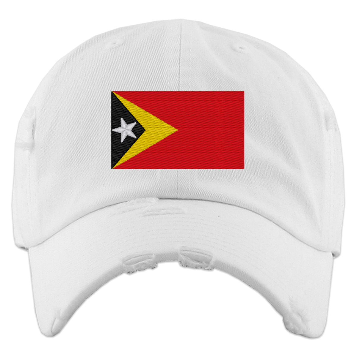 East Timor Flag Vintage Baseball Cap