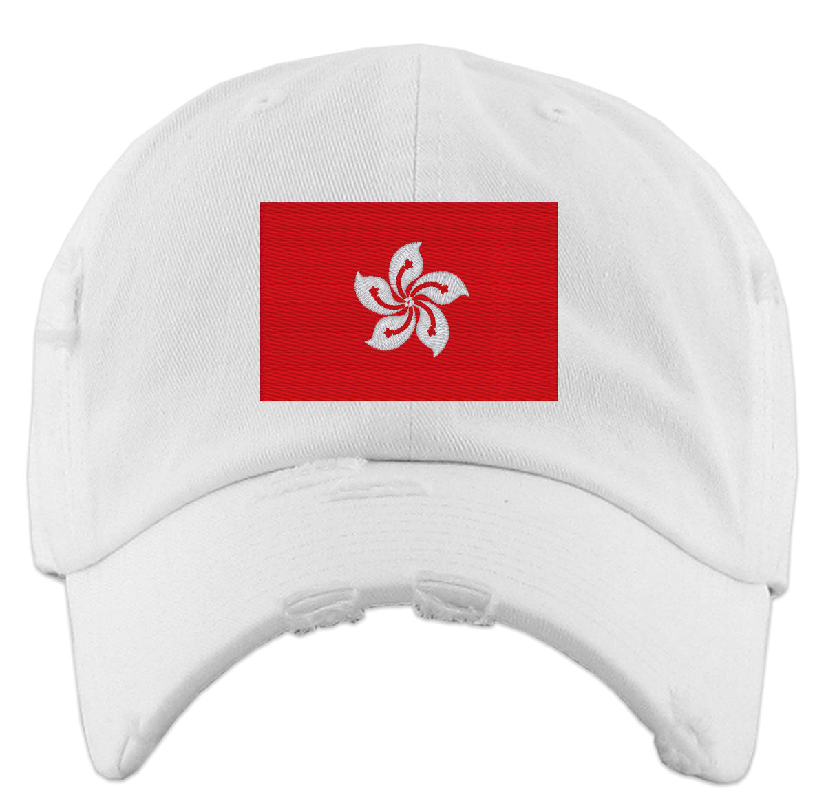 Hong Kong Flag Vintage Baseball Cap