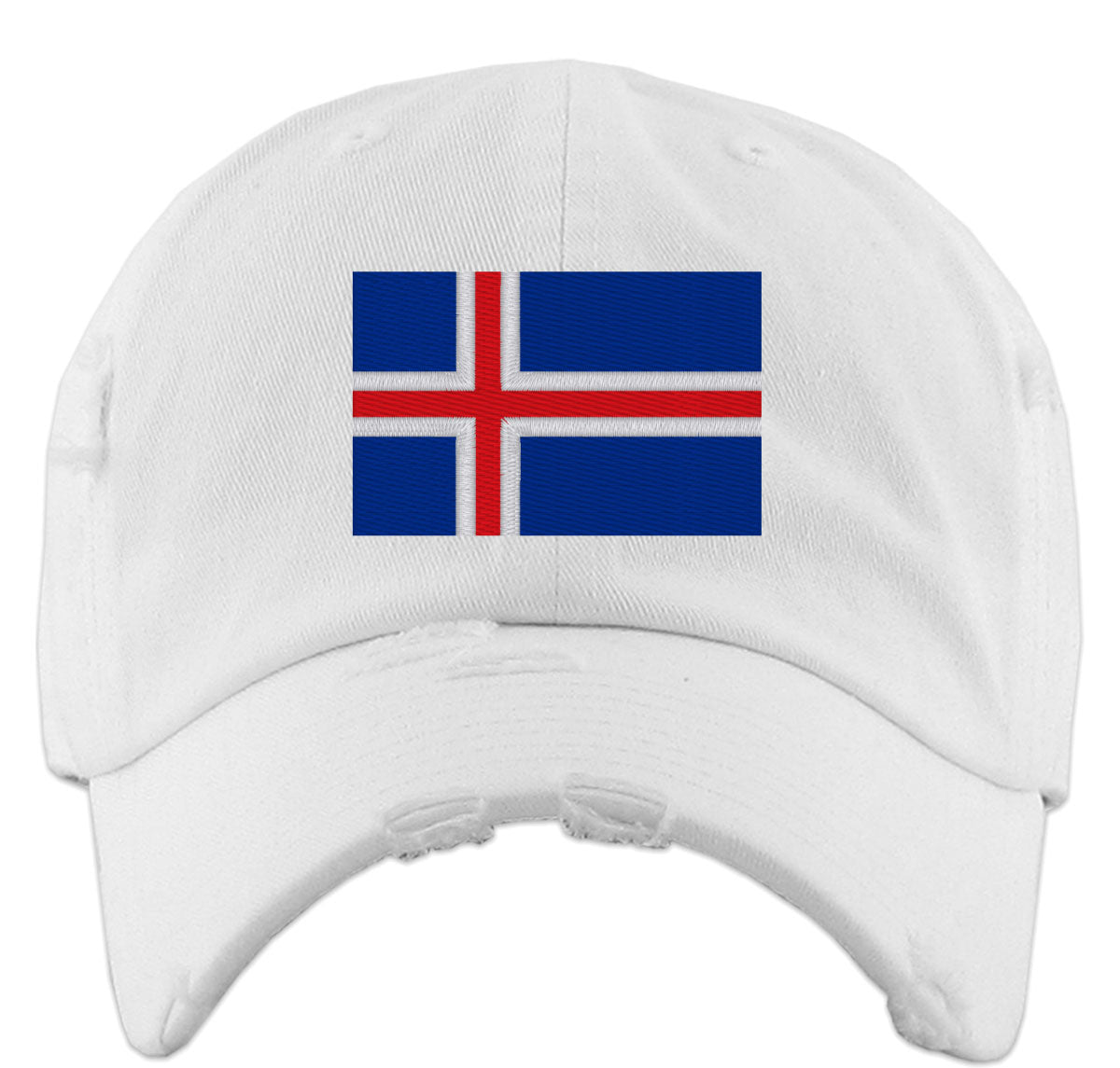 Iceland Flag Vintage Baseball Cap