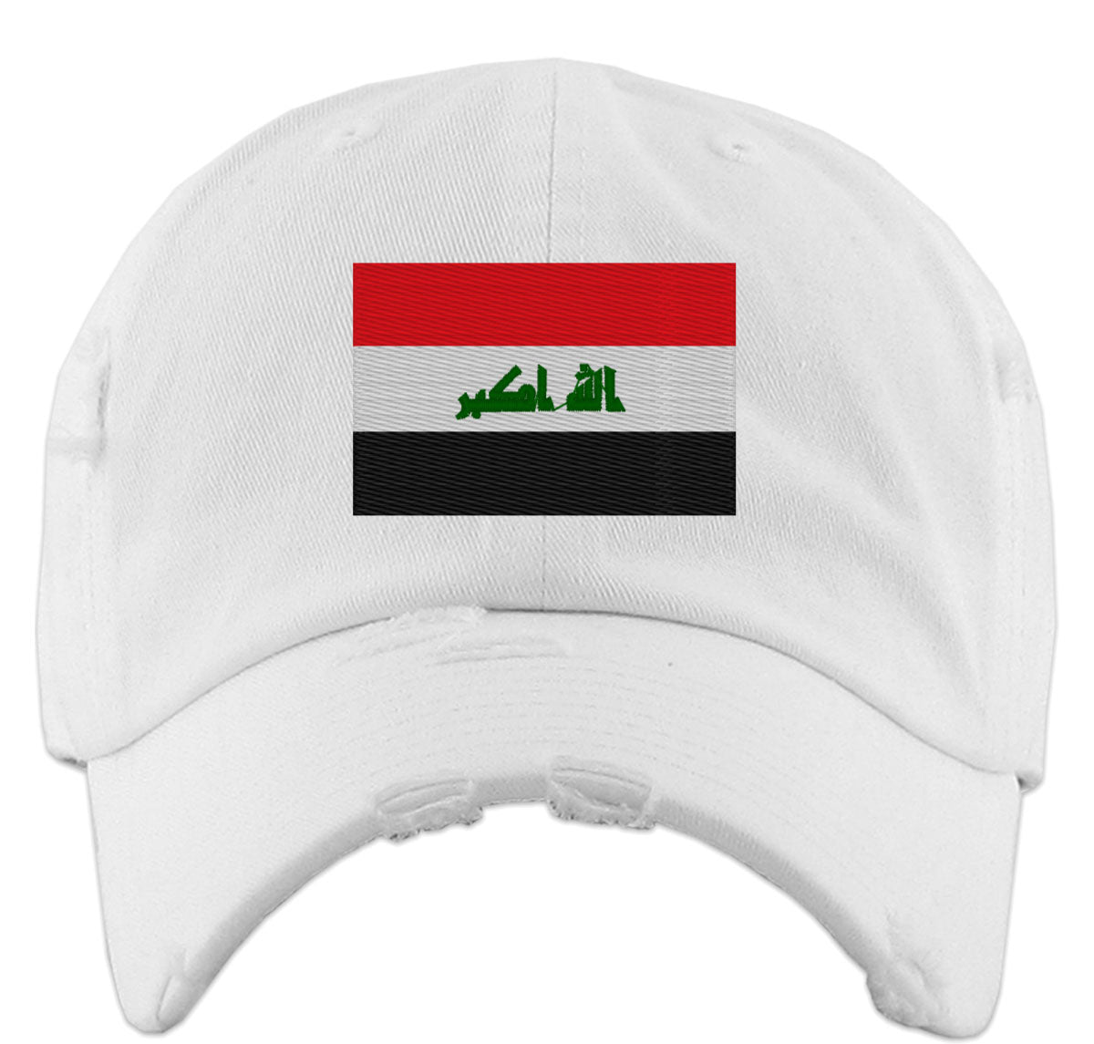 Iraq Flag Vintage Baseball Cap