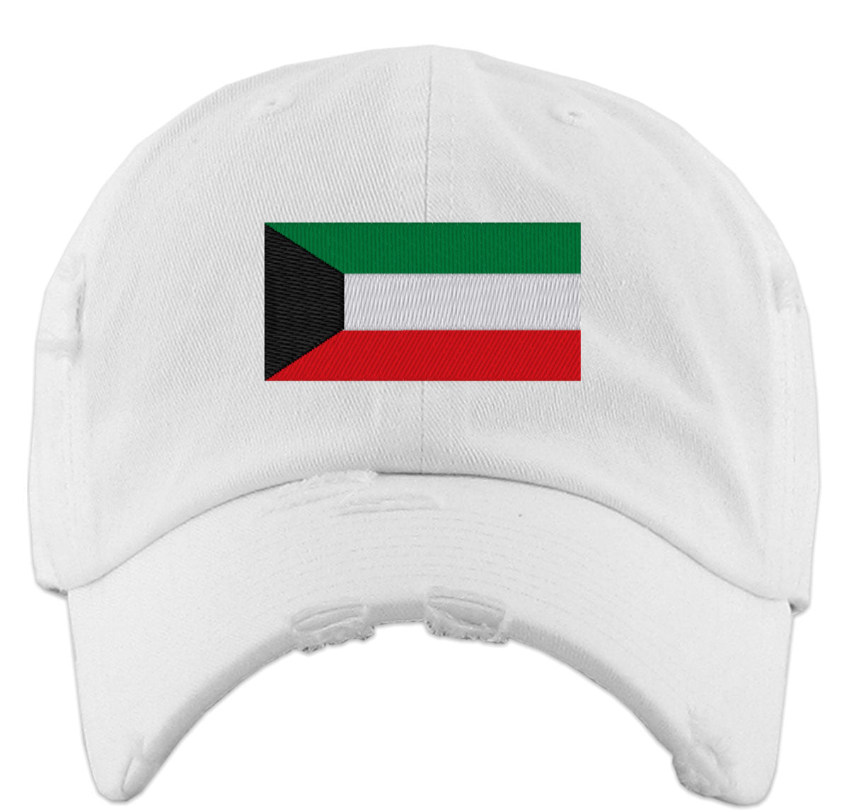 Kuwait Flag Vintage Baseball Cap