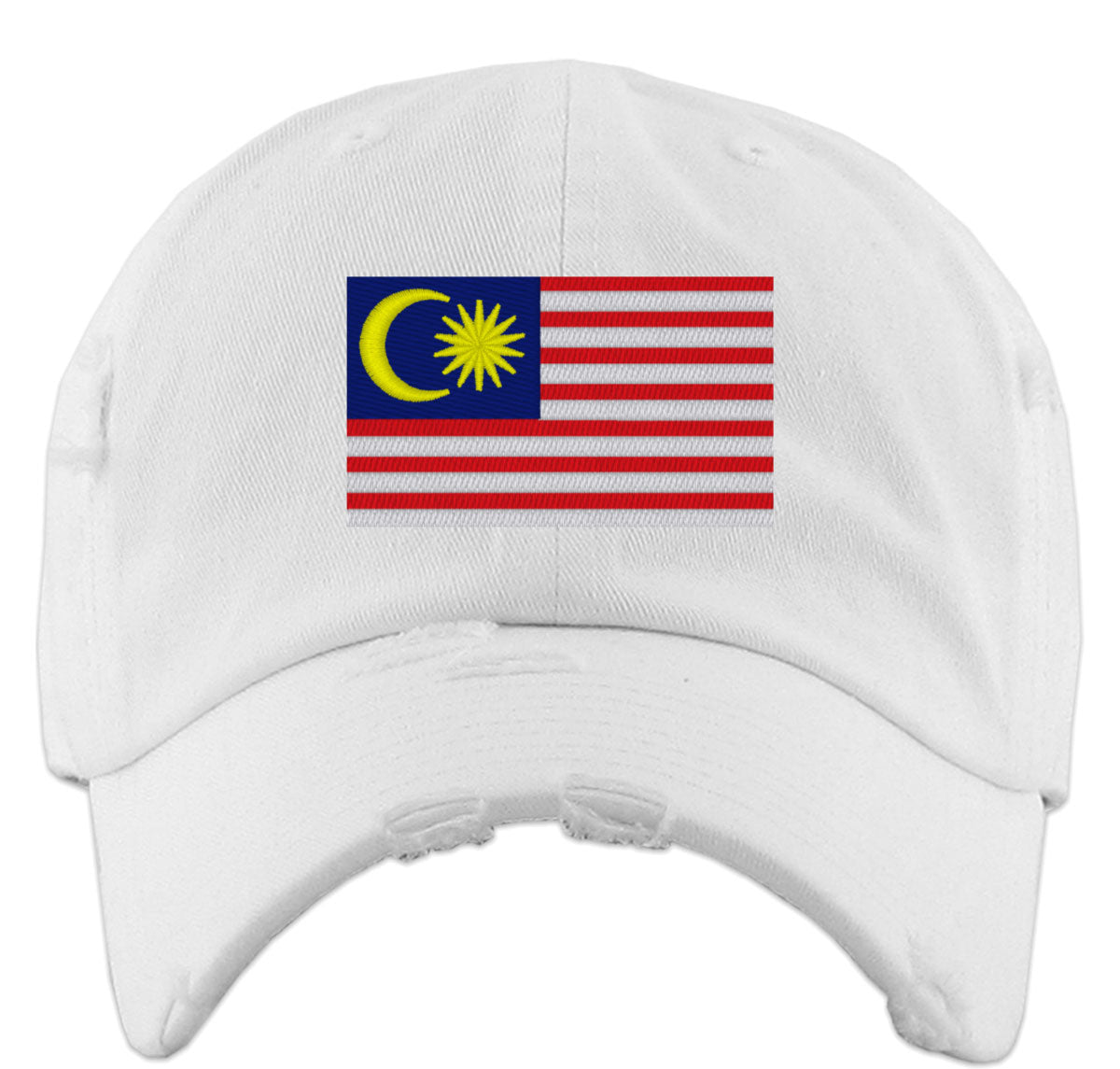 Malaysia Flag Vintage Baseball Cap