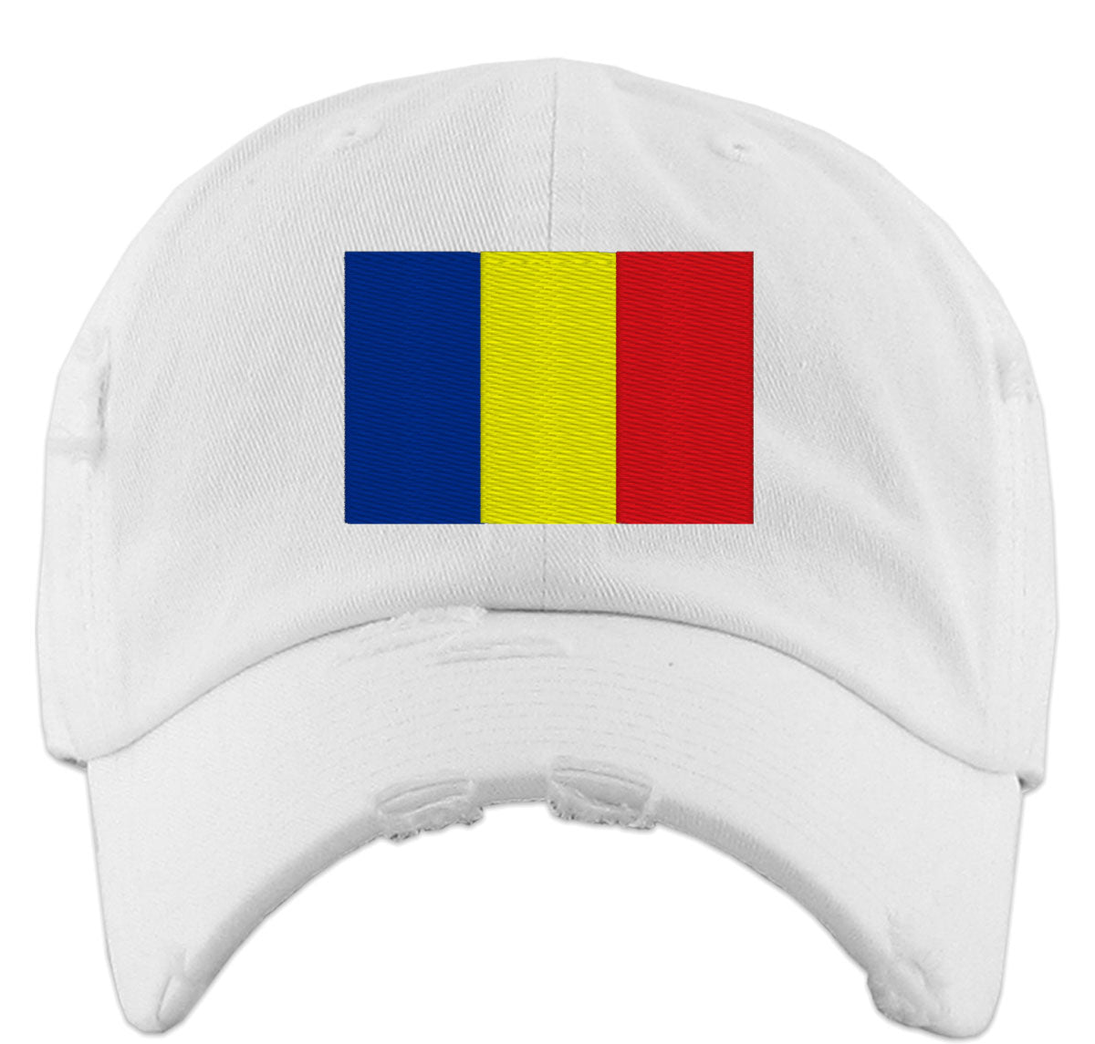 Romania Flag Vintage Baseball Cap
