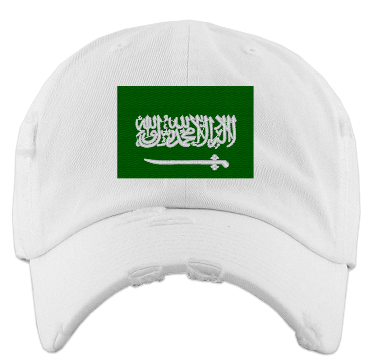 Saudi Arabia Flag Vintage Baseball Cap
