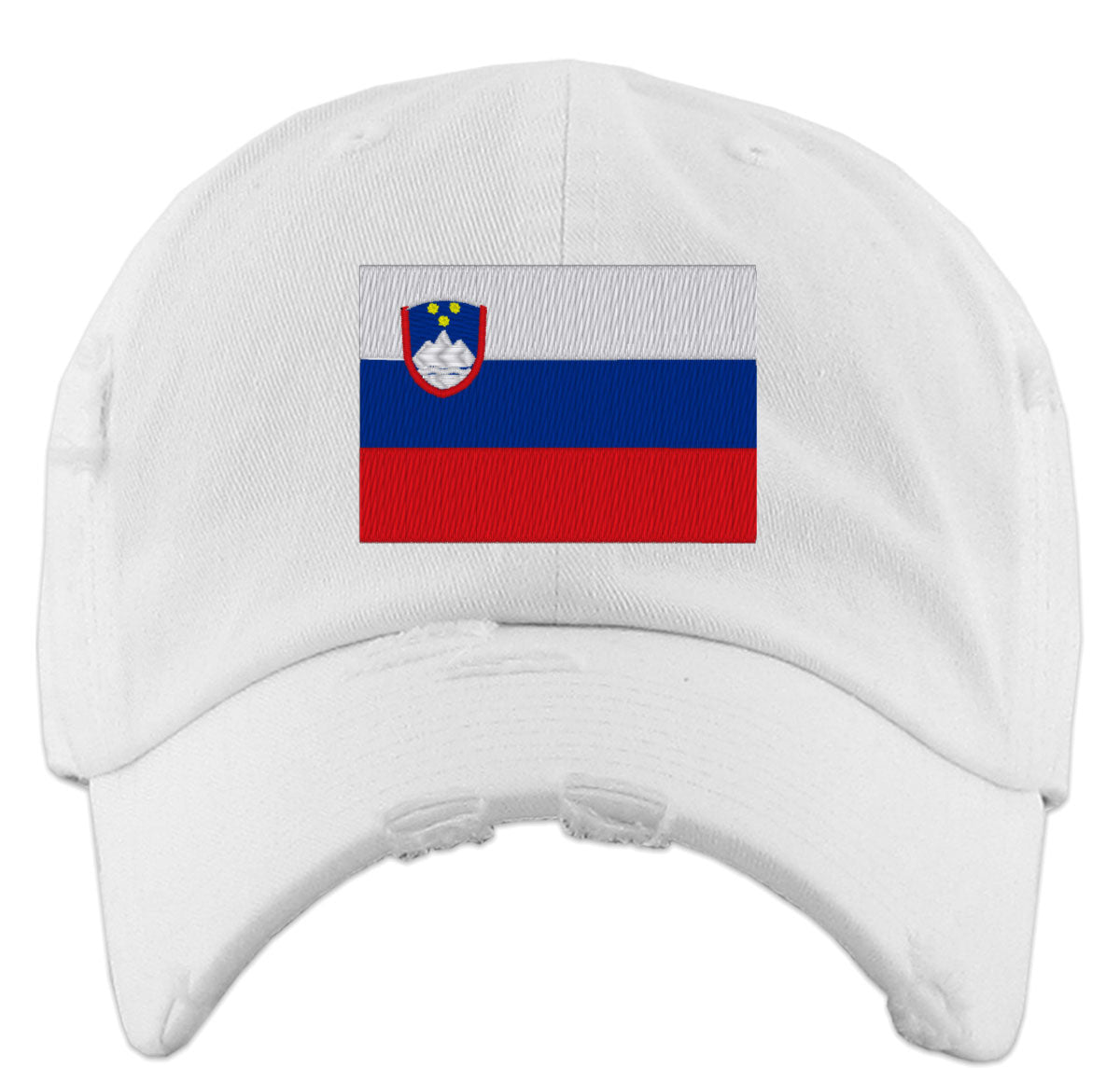 Slovenia Flag Vintage Baseball Cap