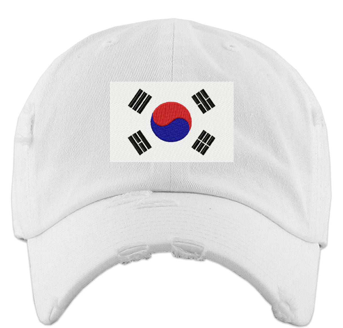 South Korea Flag Vintage Baseball Cap