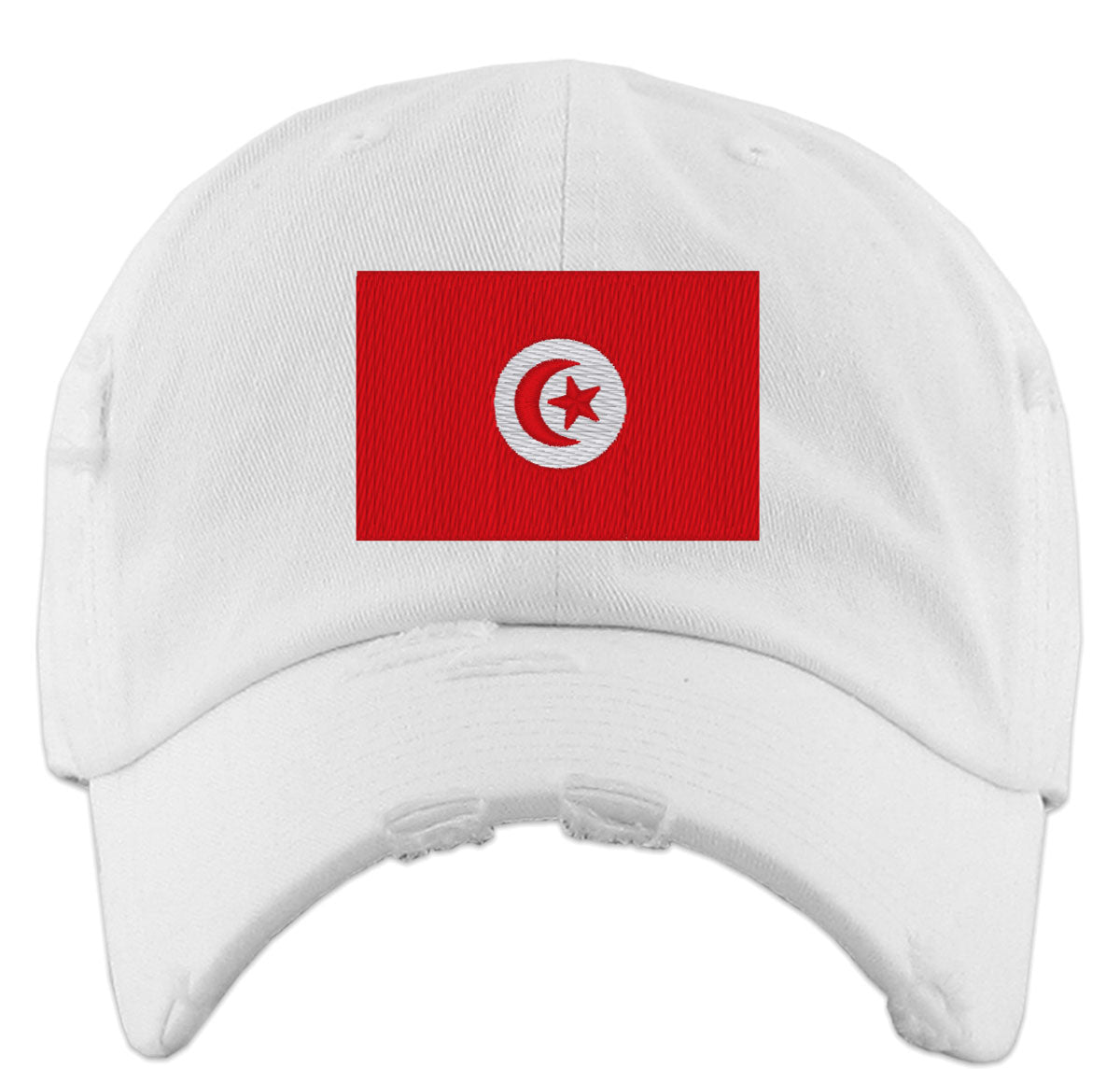 Tunisia Flag Vintage Baseball Cap