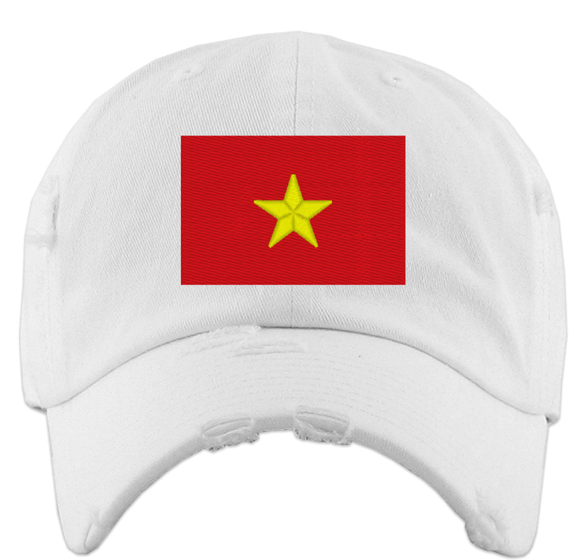 Vietnam Flag Vintage Baseball Cap
