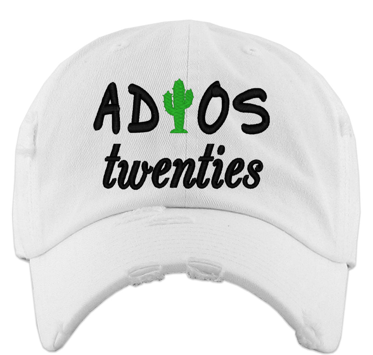 Adios Twenties 30th Birthday Vintage Baseball Cap