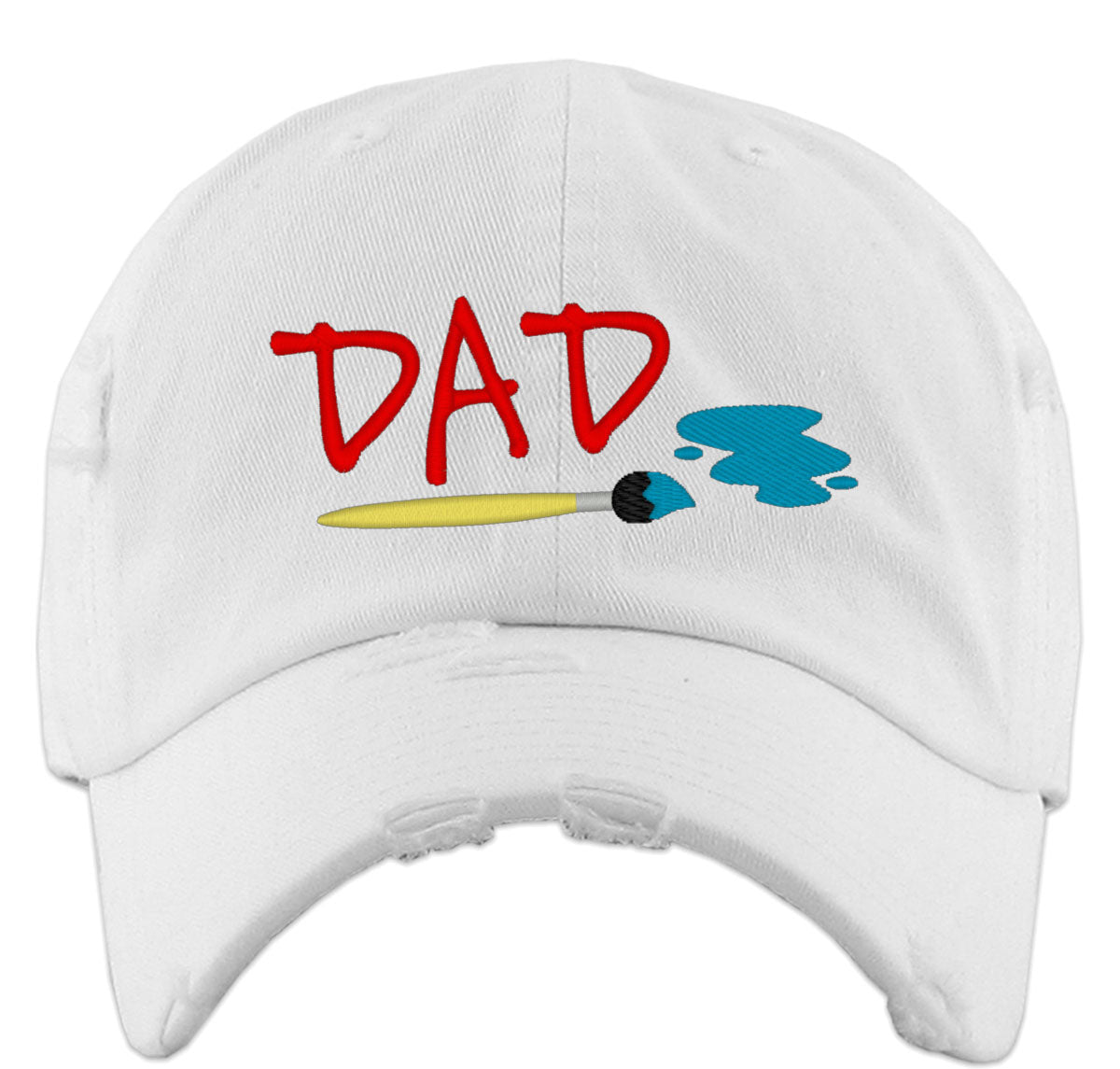 Painting Artist Dad Father's Day Vintage Baseball Cap