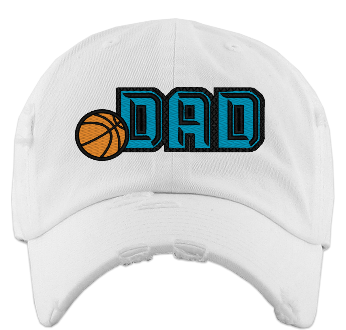 Basketball Dad Father's Day Vintage Baseball Cap