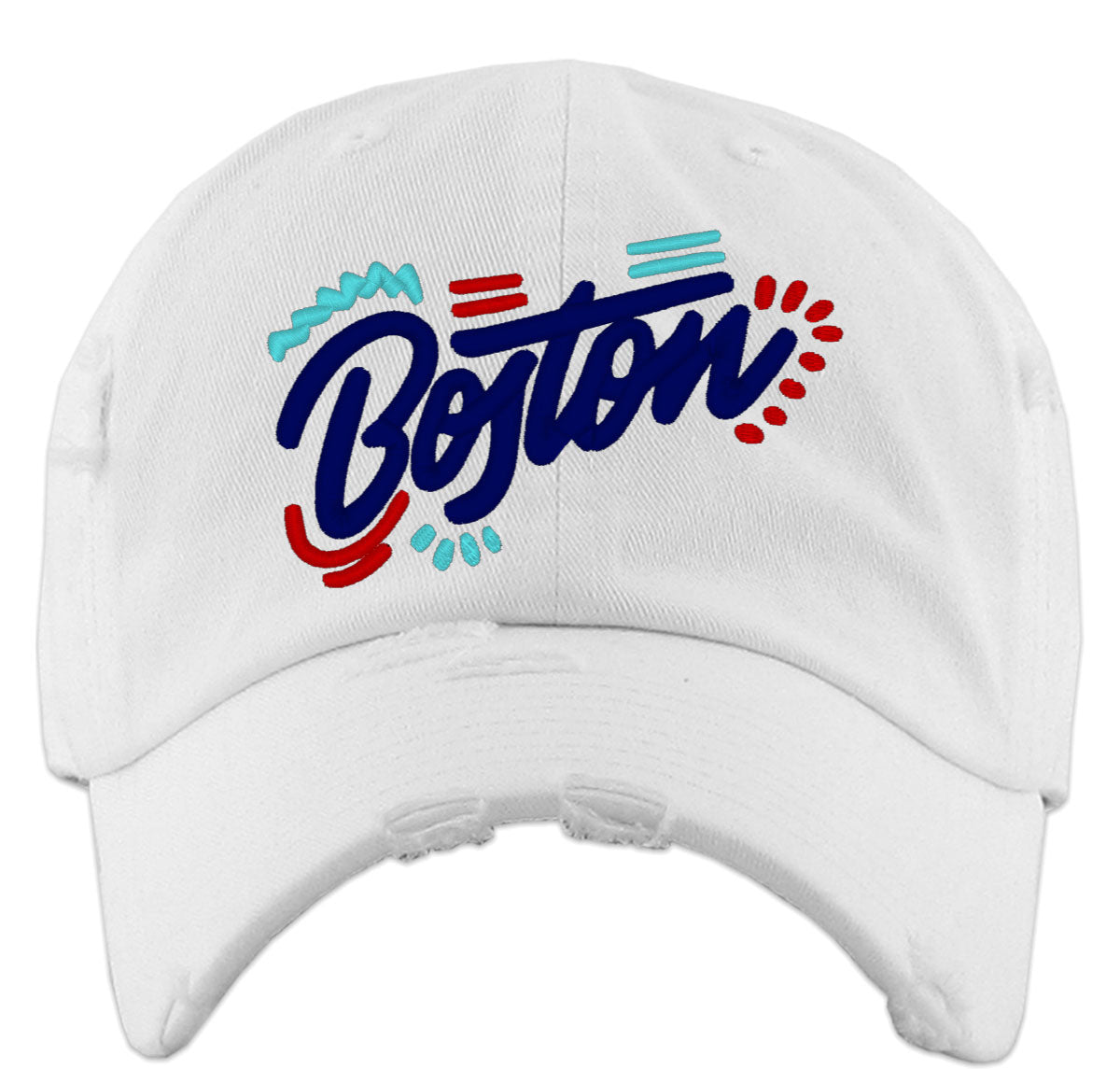 Boston Massachusetts Vintage Baseball Cap