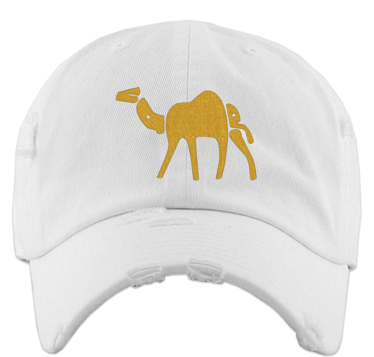 Camel Typography Vintage Baseball Cap