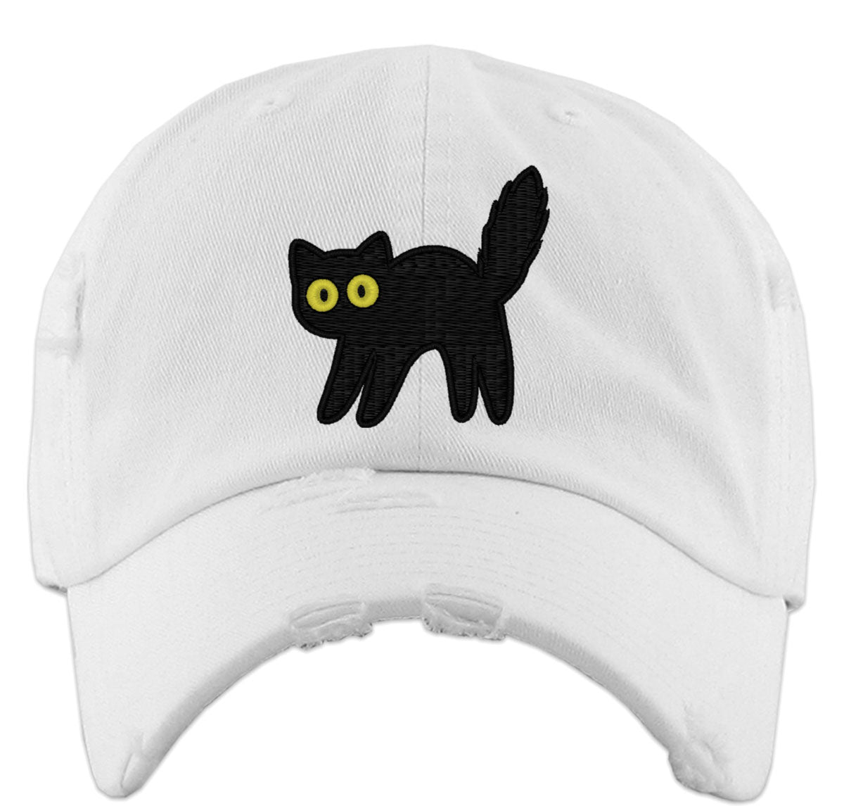 Black Cat Vintage Baseball Cap