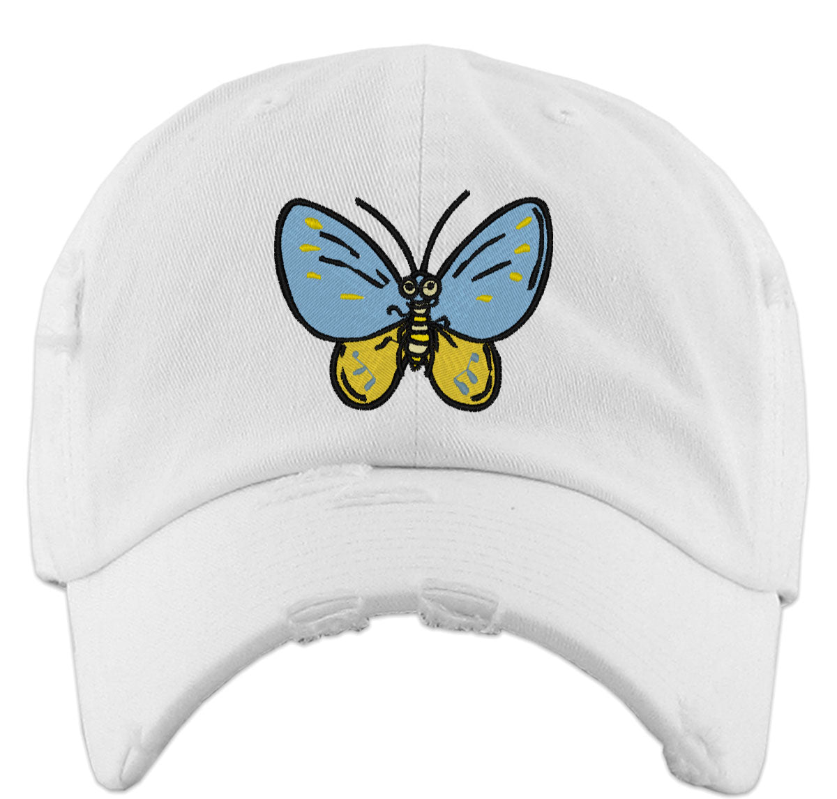 Cute Butterfly Vintage Baseball Cap