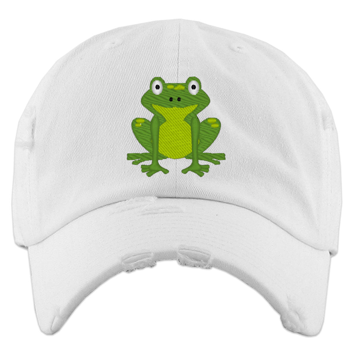 Cute Frog Vintage Baseball Cap