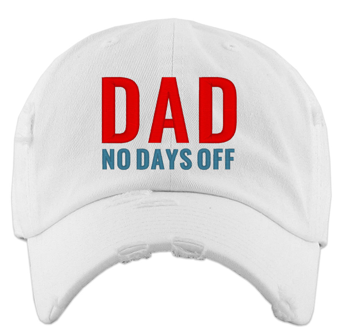 Dad No Days Off Vintage Baseball Cap