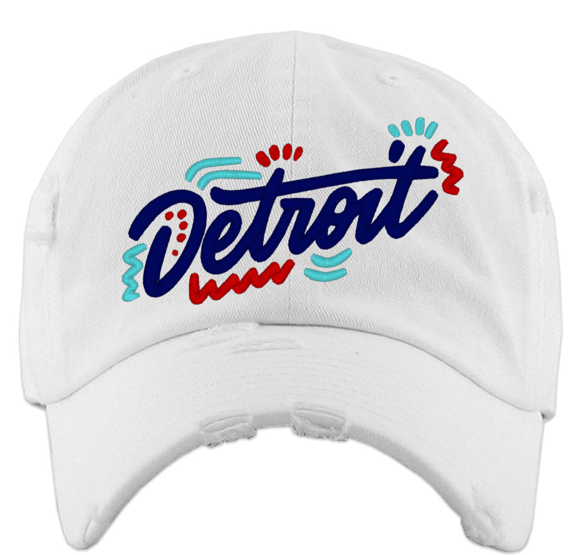 Detroit Michigan Vintage Baseball Cap