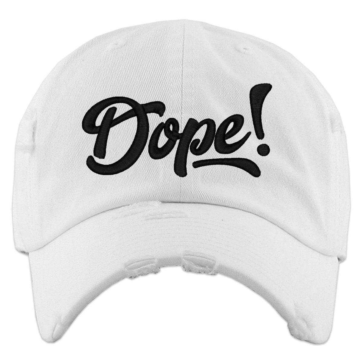 Dope Typography Vintage Baseball Cap