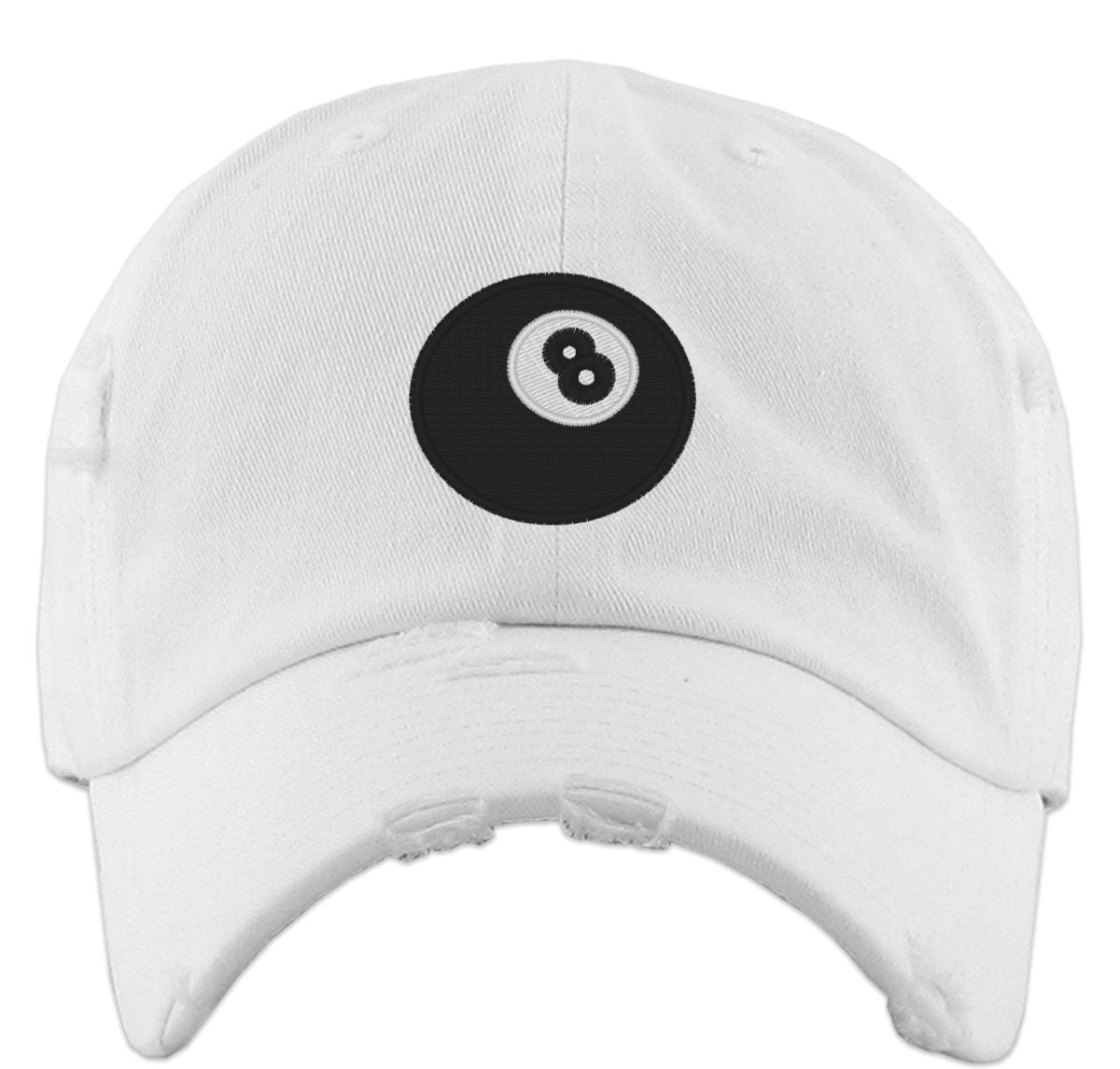 Eight Ball 8 Ball Pool Vintage Baseball Cap