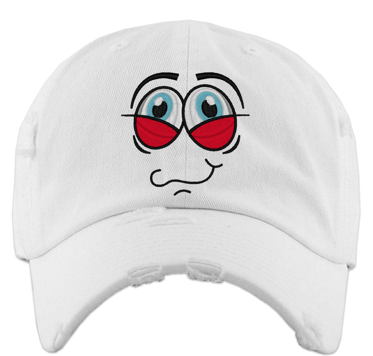 Emoji Happy Eyes Vintage Baseball Cap