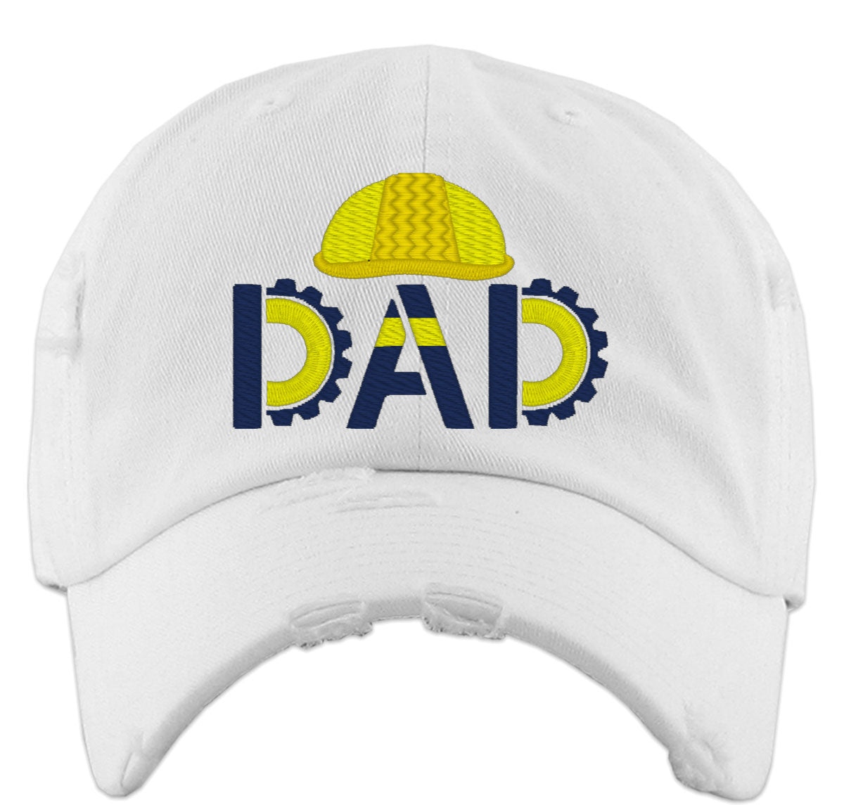 Engineer Dad Father's Day Vintage Baseball Cap