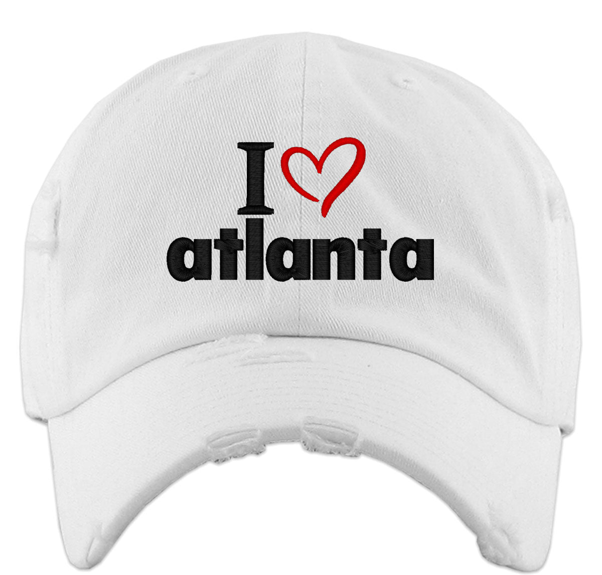 I Love Atlanta Vintage Baseball Cap