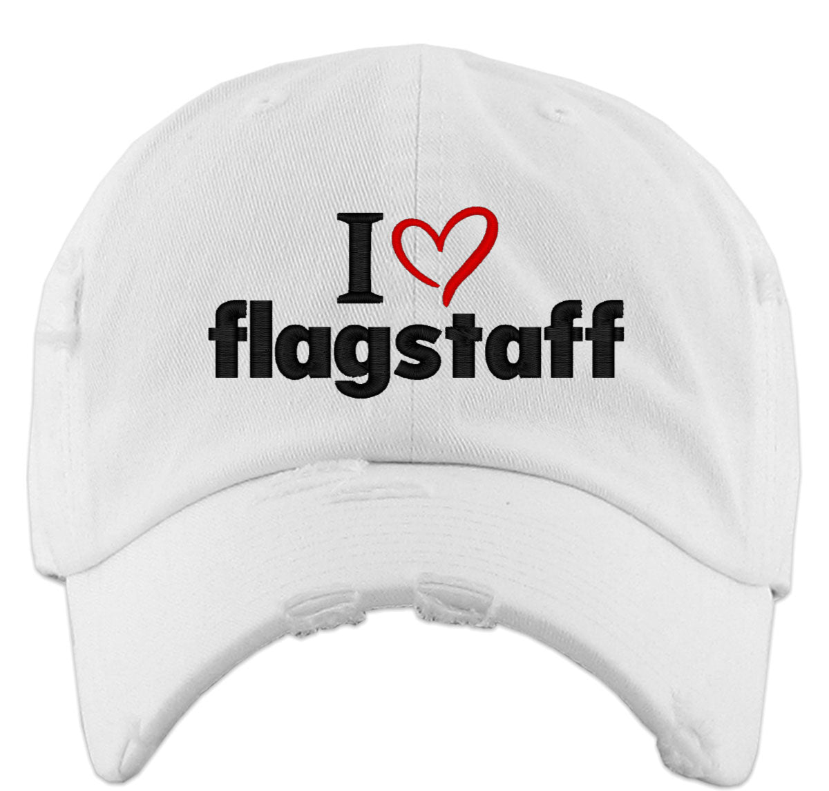 I Love Flagstaff Vintage Baseball Cap