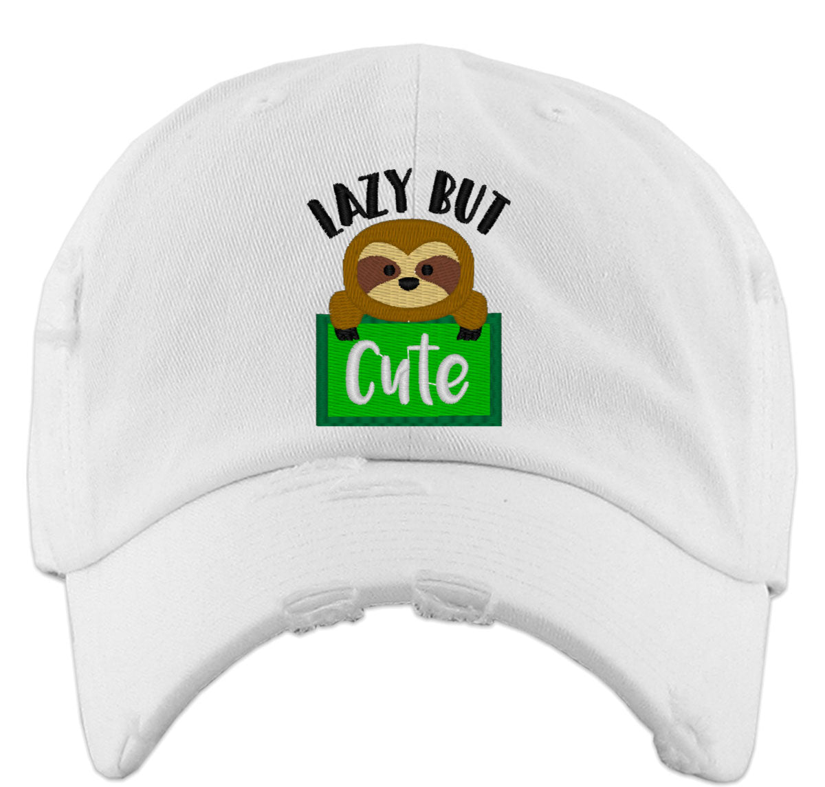 Lazy But Cute Sloth Vintage Baseball Cap