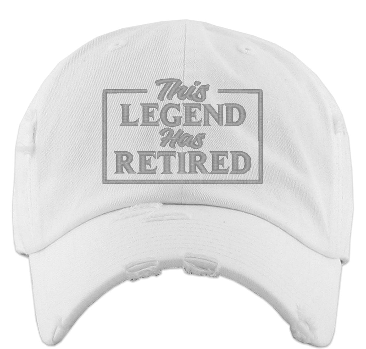 This Legend Has Retired Vintage Baseball Cap