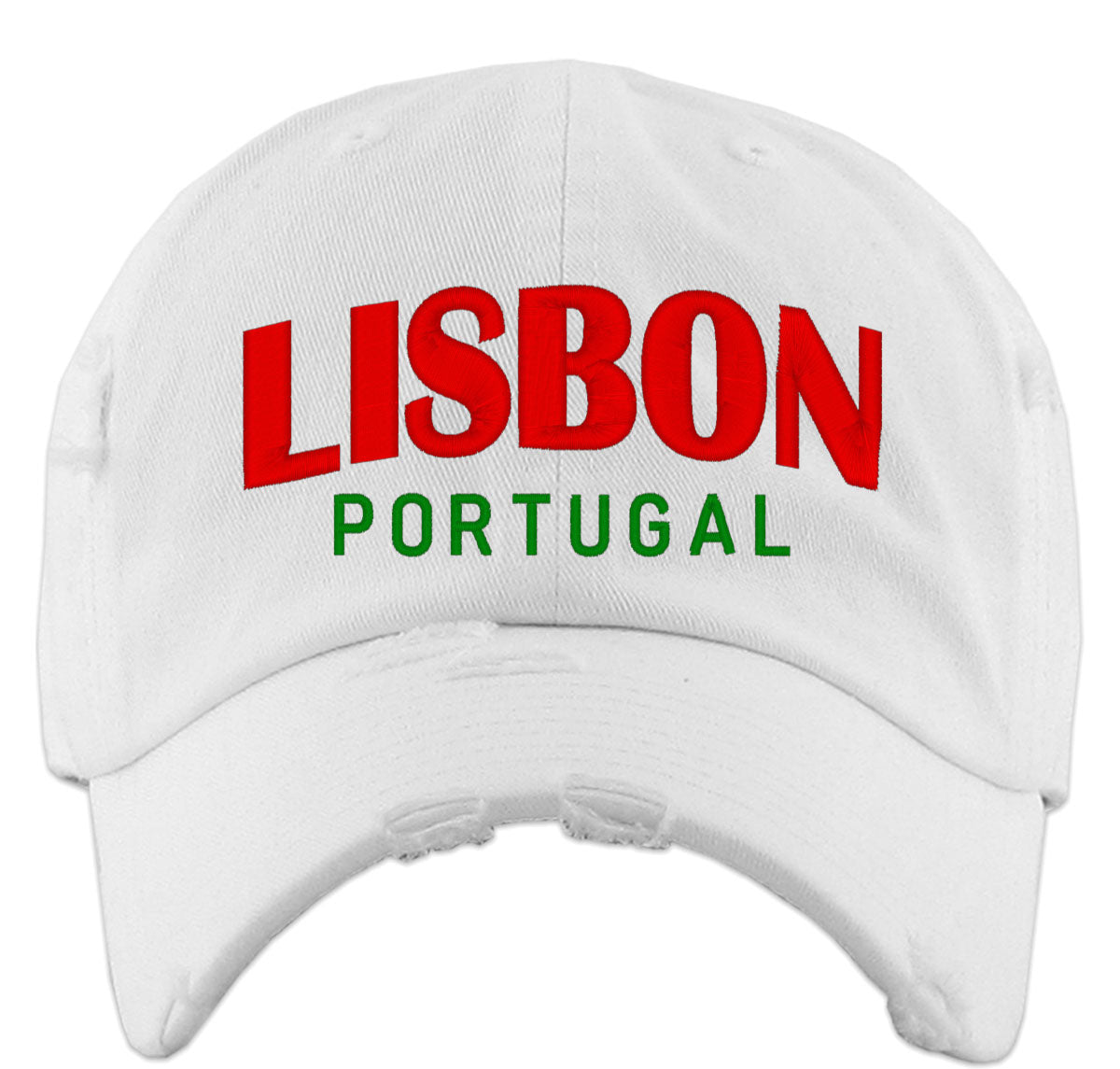 Lisbon Portugal Vintage Baseball Cap