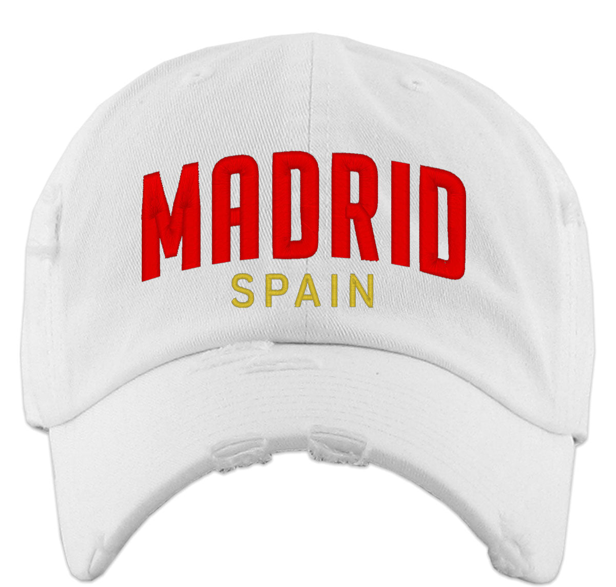 Madrid France Vintage Baseball Cap
