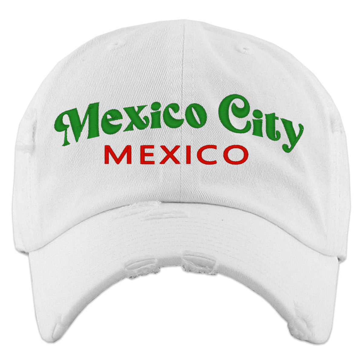 Mexico City Mexico Vintage Baseball Cap