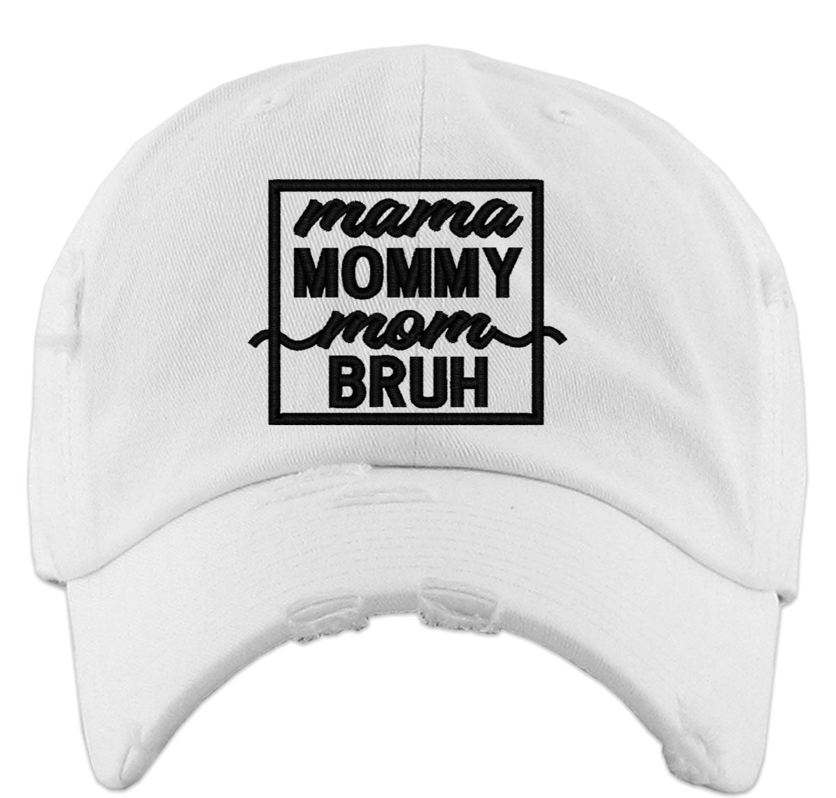 Mama Mommy Mom Bruh Mother's Day Vintage Baseball Cap
