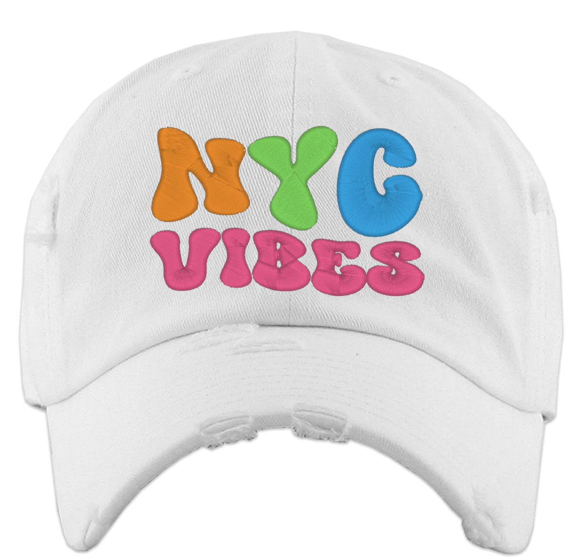NYC Vibes New York City Vintage Baseball Cap